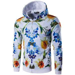 Men 3D Printing Hoodies